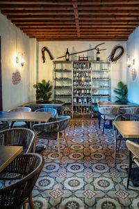 Sal&oacute;n privado interior Casa Antonia-La Plaza